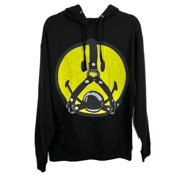Chinatown Market x Dolls Kill Smiley Ball Nice Day Hoodie Medium NWOT - Picture 1 of 4